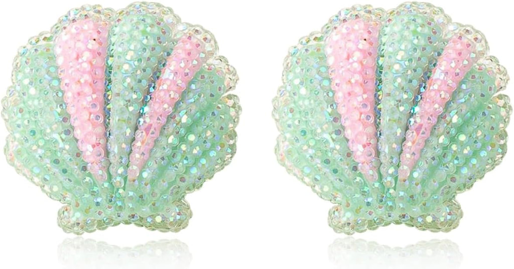 Seashell Starfish Earrings Beach Jewelry for Women Pearl Drop Shell Earrings Ocean Beachy Fashion Accessories Womens Summer Outfits 2026 Tropical Vacation Outfits Beach Vacation Clothes Dresses