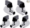 Beduan 1/8 NPT Brass Mini Ball Valve NPT Female x Male Shut-Off Valve 5PCS by Beduan