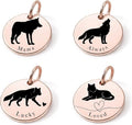 SM Design Mama Animal Charm Set – Set of 4 Stainless Steel Charms – Motherhood & Family Keepsake Jewelry Charmss