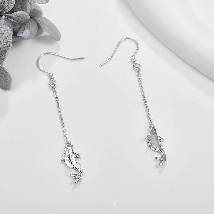 925 Sterling Silver Earrings for Women Dangle Drop Earrings Jewelry Gifts