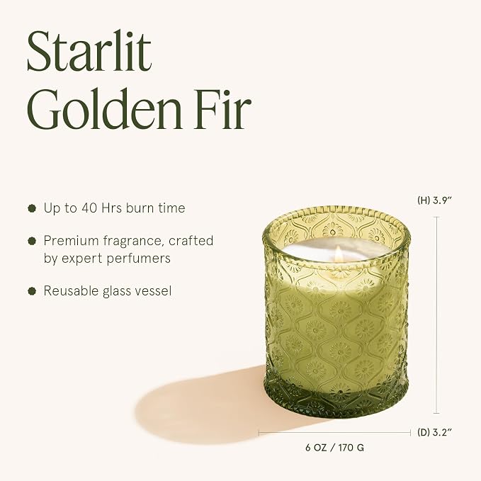 LA JOLIE MUSE Starlit Fir Pine Scented Candles - Image 5