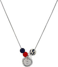 Snake Butterfly Necklace for Women Y2k Irregular Round Bead Pendant Women's Jewelry