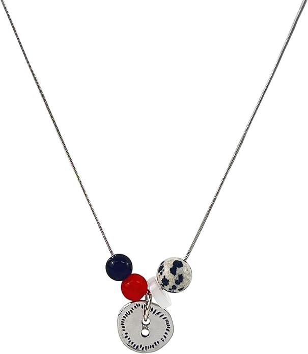 Snake Butterfly Necklace for Women Y2k Irregular Round Bead Pendant Women's Jewelry