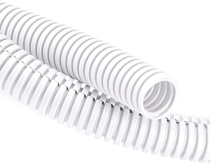 20FT 3/8in Wire Loom Split Tubing Auto Wire Conduit Flexible Cover by ZhiYo
