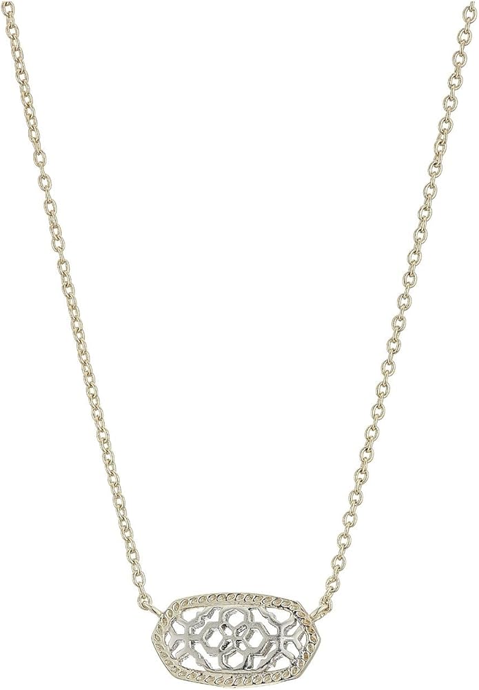 Kendra Scott Elisa Pendant Necklace for Women, Fashion Jewelry, 14k Gold-Plated