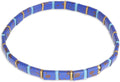 Sonateomber Tila Flat Beaded Stretch Bracelets for Women, Trendy Unique Colorful Square Beads Handmade Stack Bracelet Friendship Accessories Fashion Jewelry Gift
