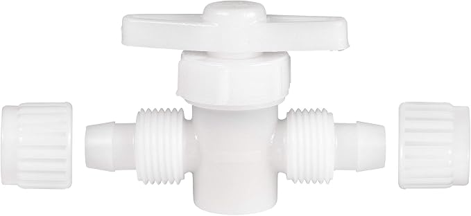 RecPro 1/2" Flair-It Shutoff Valve | PEX & Gray Tubing | 1-Pack - Image 4