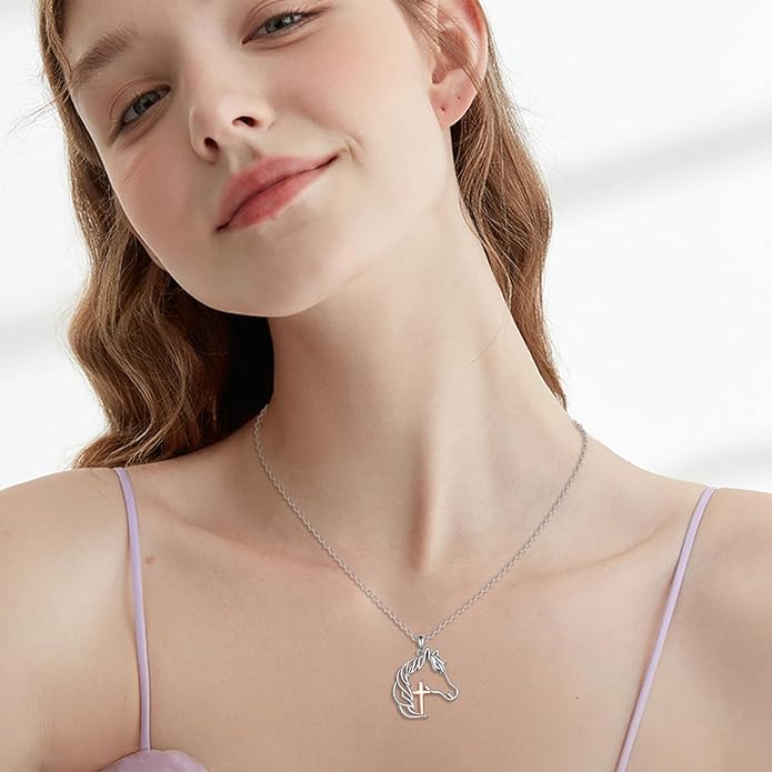 Animal Necklace for Women Necklace 925 Sterling Silver Cute Animal Pendant Necklaces Jewelry Gifts