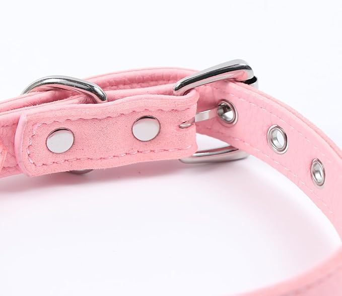 Destiny Love Bell Padlock Choker Collar Necklace Lolita Bow Collar Cat Kitty Velvet Necklace with Heart Lock and Key with Box for Women and Men