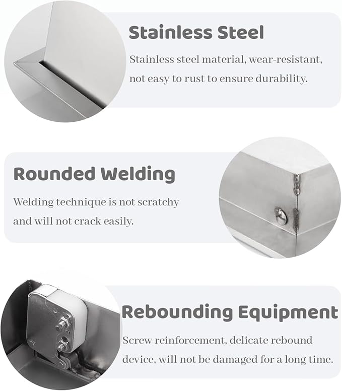 Metal Floor Access Panel for Plumbing Inspection, Shower Valve Cover, Durable - Image 4