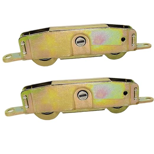 2pcs Heavy Duty Sliding Patio Door Rollers Replacements Hardware Kits, 1-1/4" by Augenweide