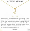 Bunny Pendant Necklace – MUSTHAVE 18K Gold Plated Minimalist Rabbit Outline Jewelry for Women, Dainty Animal Charm, Cute Nature Inspired Gift, Handmade Korean Jewelry, 16+2 inch Extender, Message Card, Birthday, BFF, Unisex (Yellow Gold)