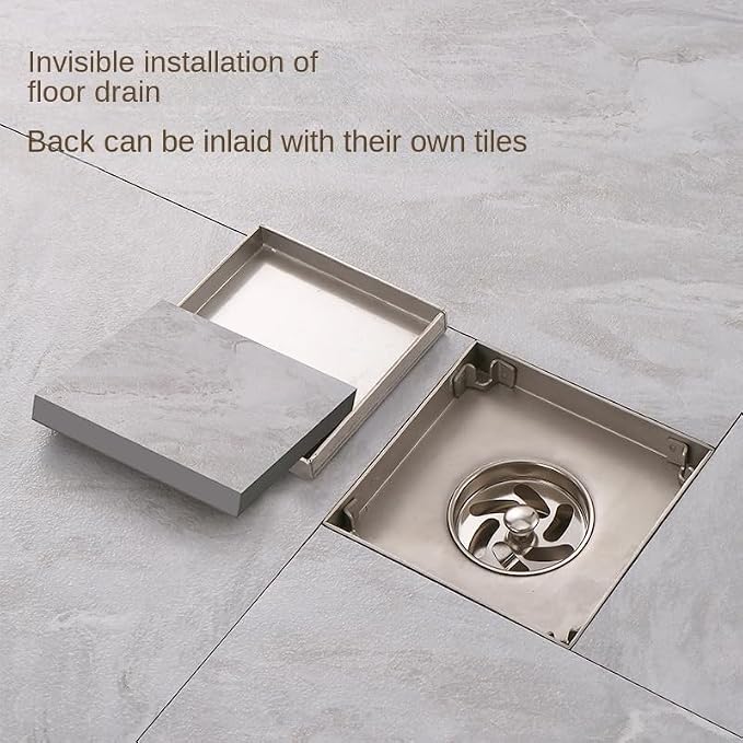 Anti Blocking Drain 304 Stainless Steel Floor Drain - Image 7