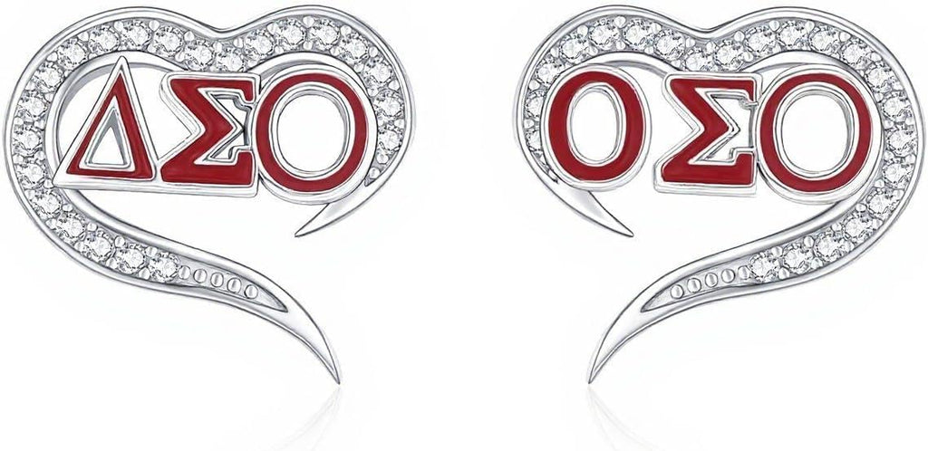 AKA/ZPB/DST/SGR/OES Sorority Gifts for Women 925 Sterling Silver Sorority Paraphernalia Gifts Greek Jewelry for Finer Women