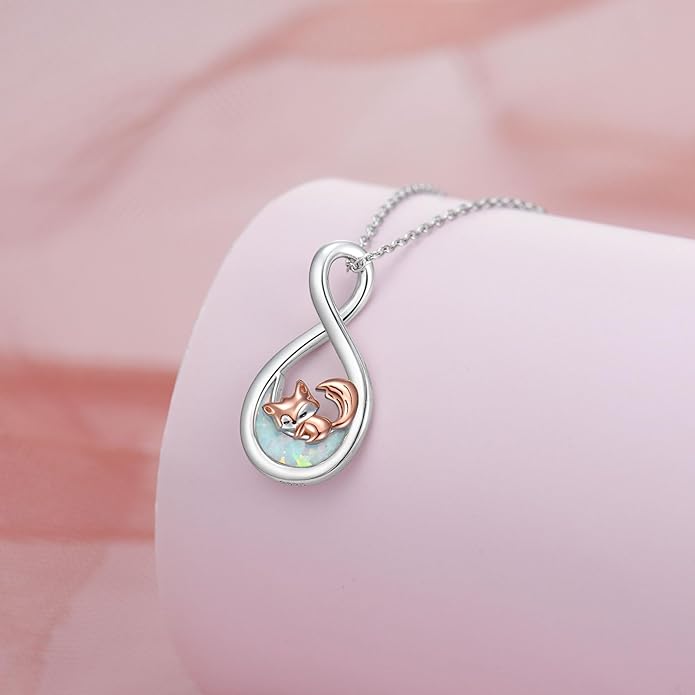 Animal Necklace for Women Necklace 925 Sterling Silver Cute Animal Pendant Necklaces Jewelry Gifts
