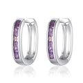Trendy CZ Gold/Silver Hoop Earrings for Women Square Hypoallergenic chunky gold Hoop Earrings Geometric Minimalist Rectangle Hoops