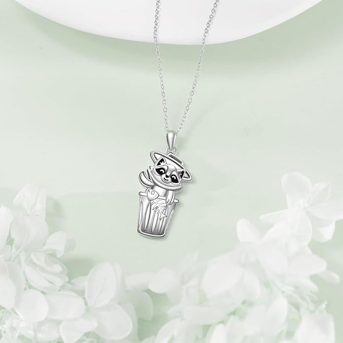 Animal Necklace for Women Necklace 925 Sterling Silver Cute Animal Pendant Necklaces Jewelry Gifts