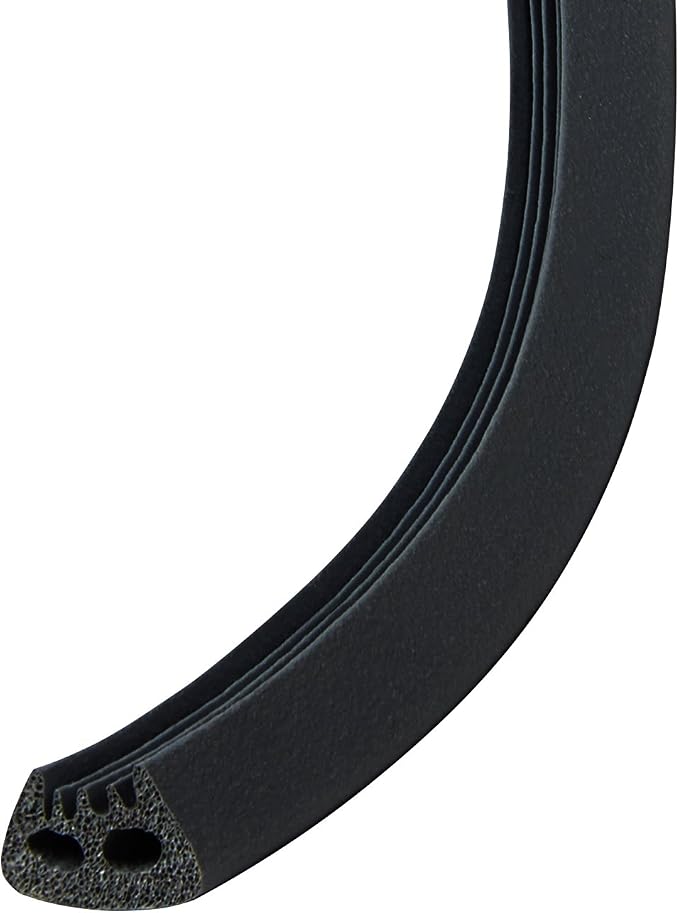 Frost King V27BK EPDM Rubber Self-Stick Weatherseal Tape, 9/16" W, 5/16" T - Image 2