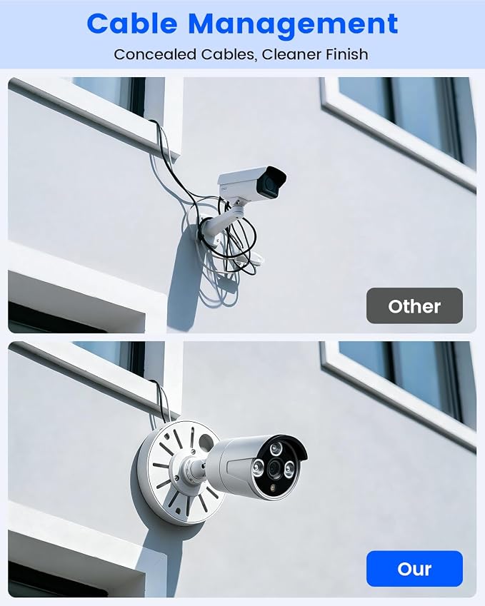 Metal Security Camera Junction Box Wall Mount Base Boxes | Durable Build - Image 4