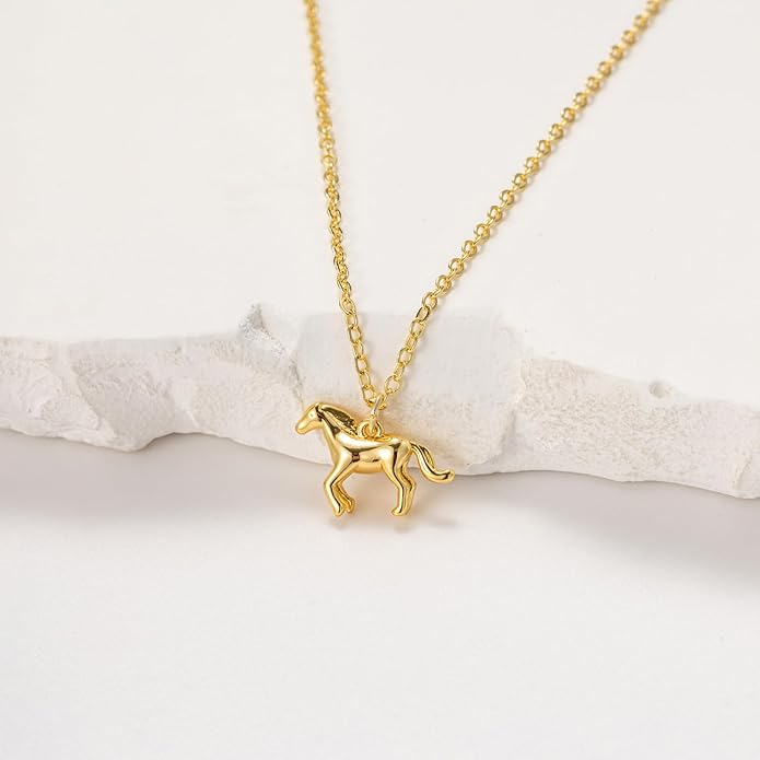 14K Gold Plated Dainty Pendant Butterfly Bead Boot Bee Baseball Flower Compass Airplane Heart Hummingbird Tree Necklace Simple Jewelry Gift for Women
