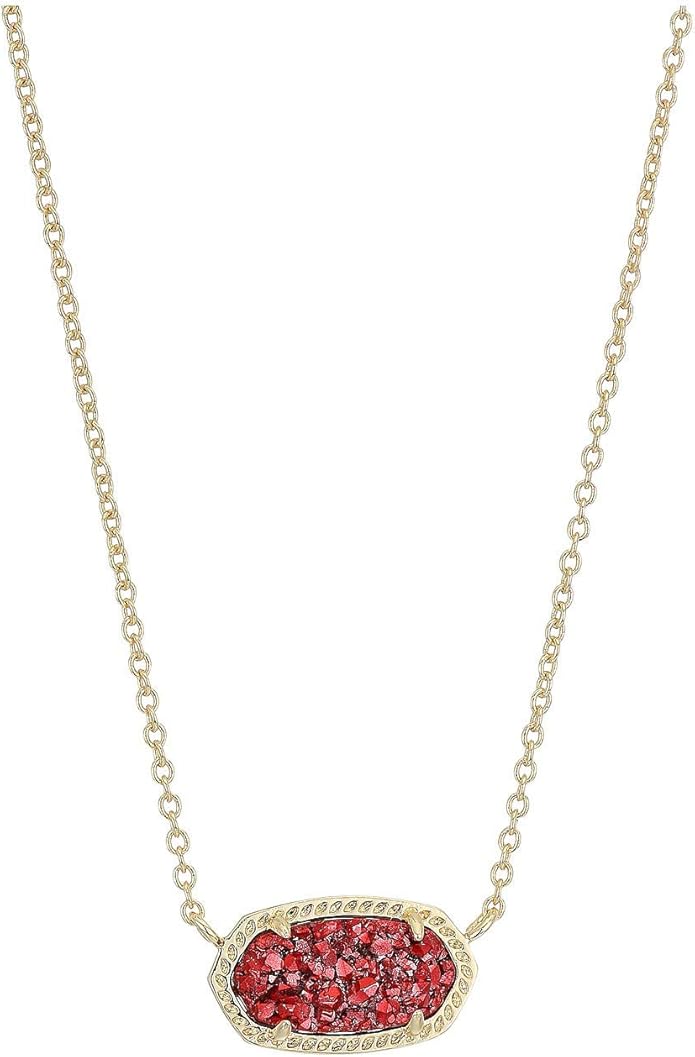Kendra Scott Elisa Pendant Necklace for Women, Fashion Jewelry, 14k Gold-Plated