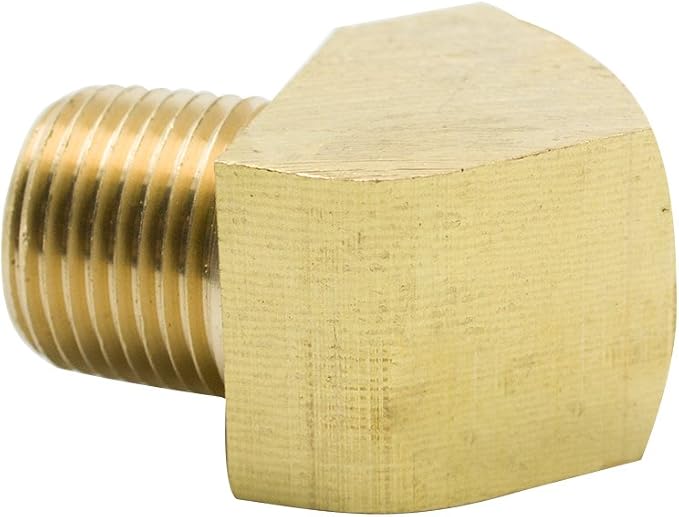45 Degree Street Elbow 1/8" NPT Male x 1/8" NPT Female Brass Pipe Fitting - Image 5