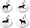 SM Design Mama Animal Charm Set – Set of 4 Stainless Steel Charms – Motherhood & Family Keepsake Jewelry Charmss
