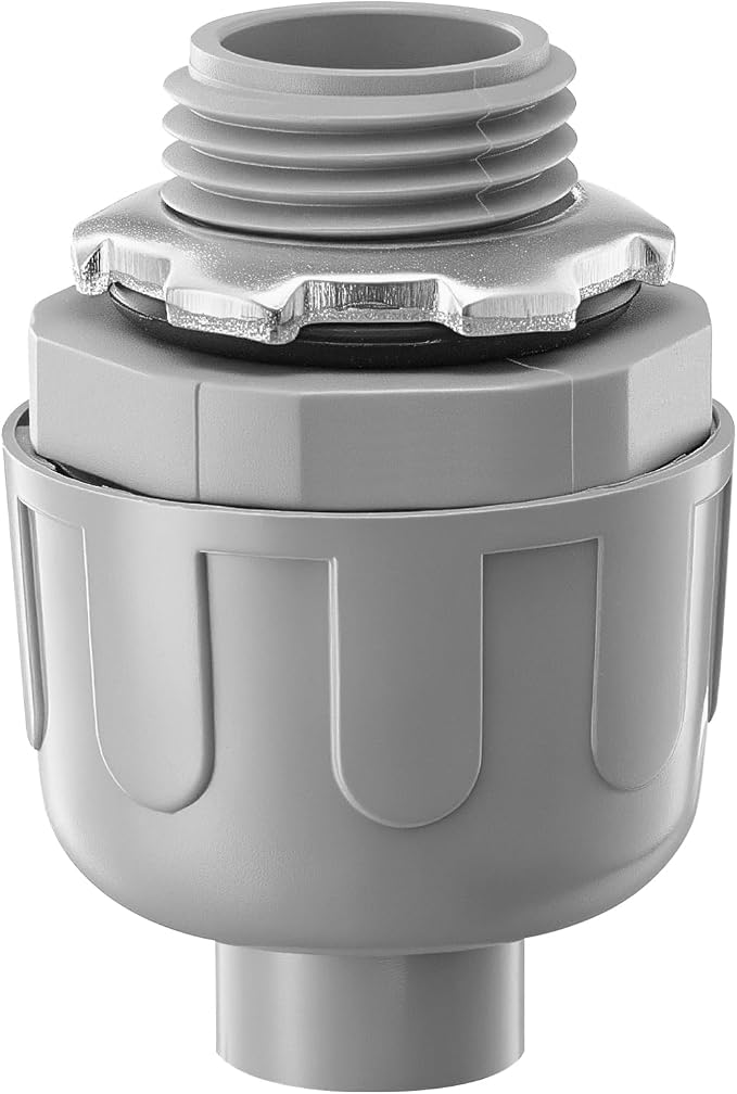 VEVOR 1/2 inch Liquid Tight Connector, 100 Packs, Non-Metallic Electrical - Image 9