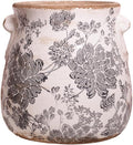 Tuscan Ceramic Planter & Vase, 6.68" Indoor/Outdoor Decorative Plant Pot | by XiaanJiaju