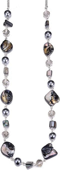 PEARL&CLUB Long Beaded Necklaces For Women - Sweater Chain Fashion Jewelry Necklace Gifts For Women