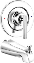 Shower Faucet Trim Kit with Tub Spout, Compatible with Moen Gibson Posi-Temp by Unknown