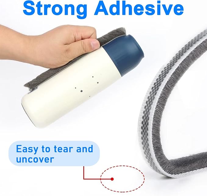 66 Ft Weather Stripping Door Seal Tape, Window Noise Blocker, Noise Blocker - Image 4