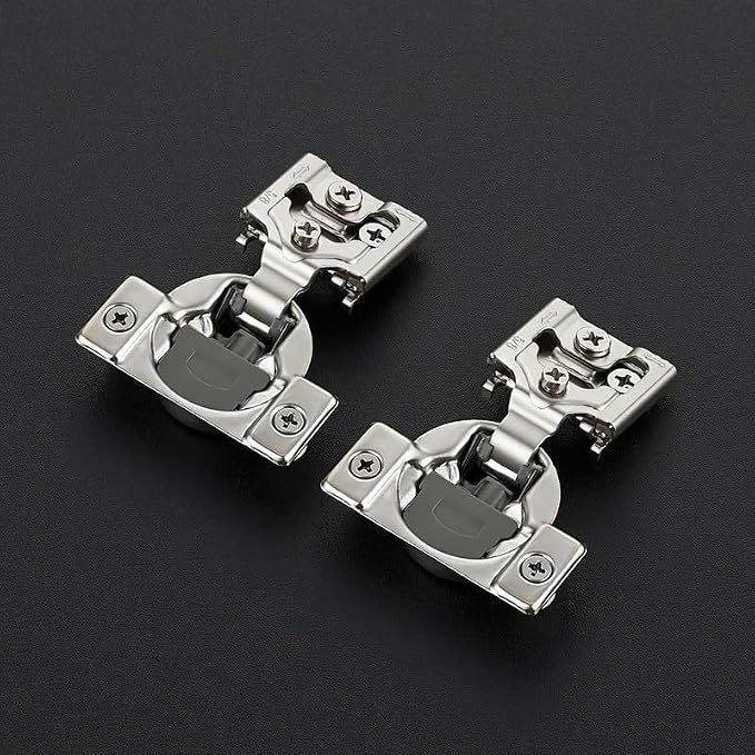 Soft Close Hinges for Kitchen Cabinet Hinges, 5/8 Inch Overlay, 60 Pack | 30 - Image 2