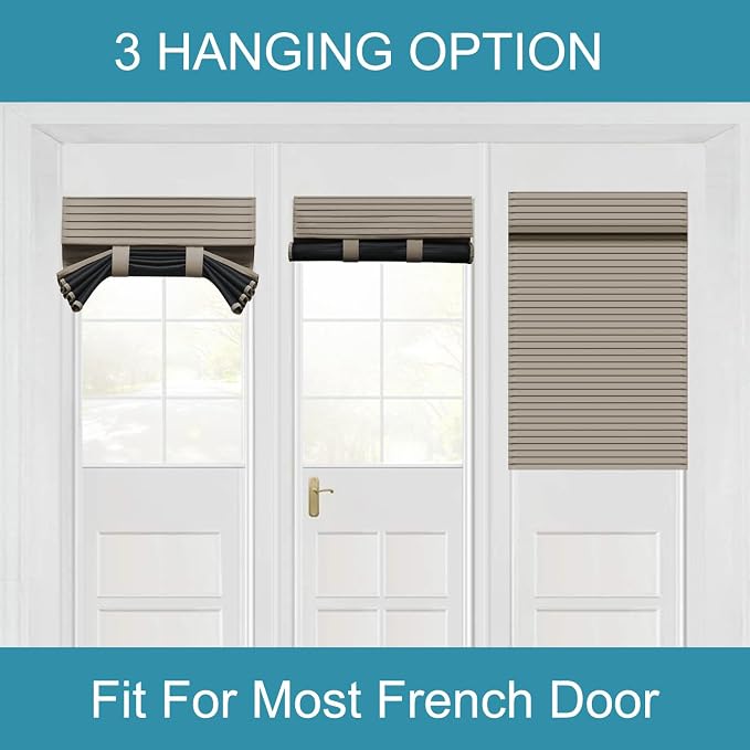 Muamar 80 inch Window Blinds, Tricia Shades Thermal Insulated Light Block - Image 5