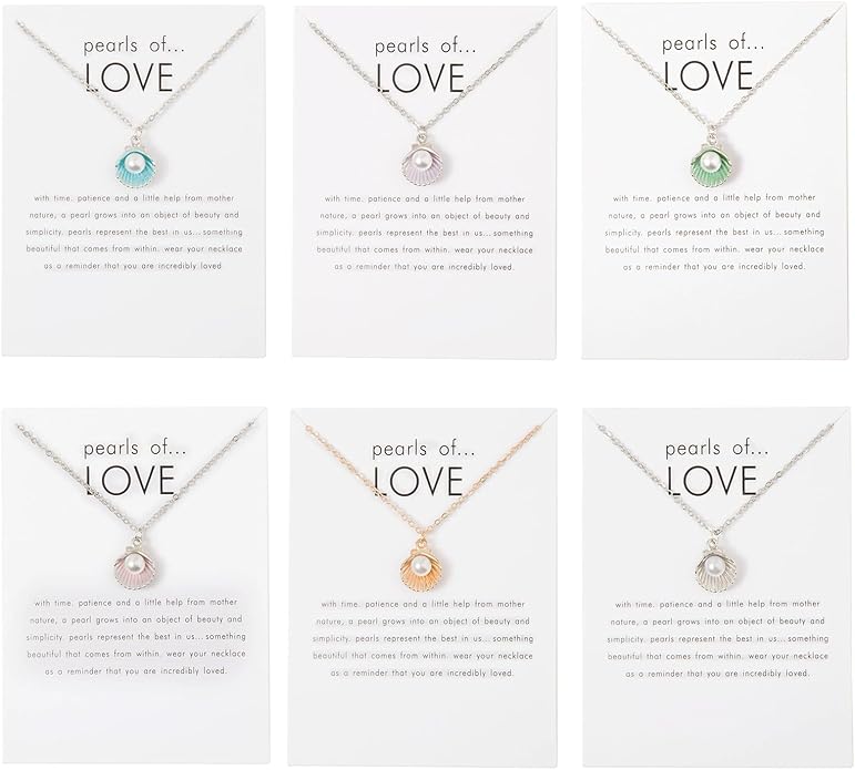 6Pcs Gold Beach Starfish Necklace Set for Women Cute Beachy Hawaii Star Fish Bulk Necklaces Pack Trendy Hawaiian Friendship Matching Jewelry Accessories