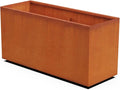 Large Rectangular Planters for Outdoor Plants by Plantercraft