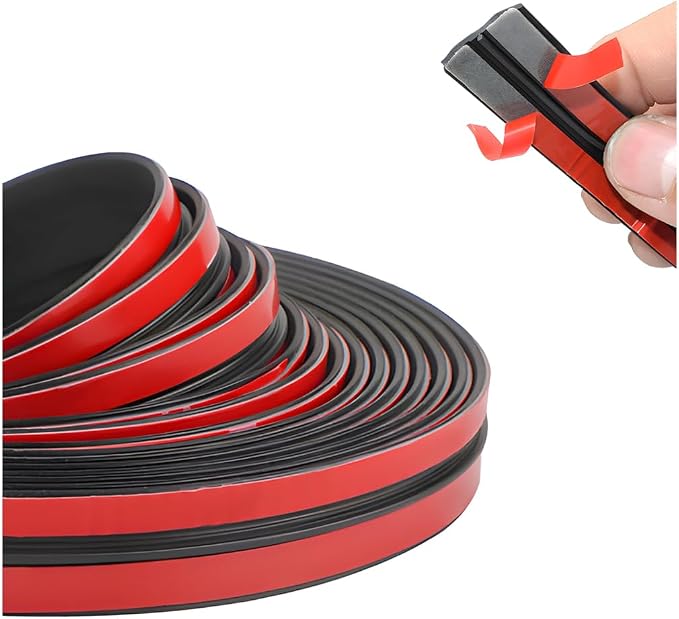 BESULEN 23 Ft Car Windshield Weather Stripping, 19mm T Shape | T Shape Adhesive by BESULEN