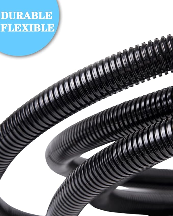 1/4 Inch Wire Loom Split Tubing - 50ft Cord Protector Electric Wires Covers - Image 5