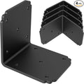 6x6x5 Pergola Brackets, Heavy Duty L Bracket by KOMOHOM