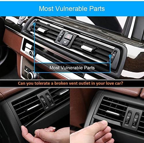 Jaronx Compatible with BMW 5'F10/F11 Rear Air Grille 2010-2016 - Image 2
