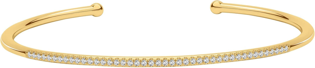 EcoGems Lab Grown Gemstone & Moissanite Bracelets – 14K White or Yellow Gold Plated Sterling Silver – Featuring Lab Grown Diamonds, Emeralds, Paraiba, Sapphire & Pearls – Sustainable Luxury Gift with Gift Box