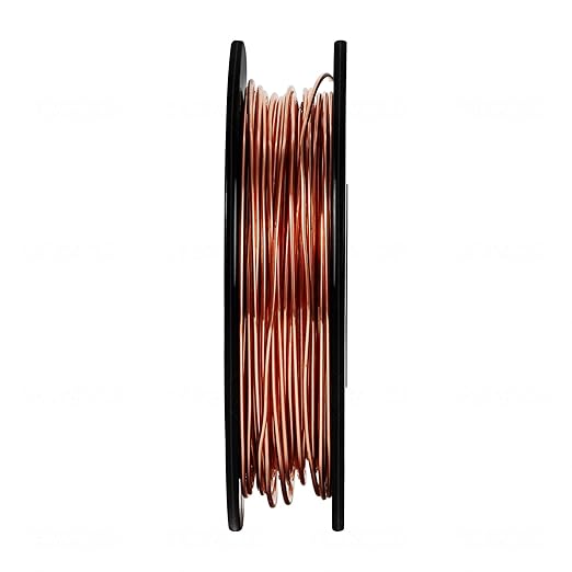 28 Gauge/0.3mm 754 Feet 5 oz 99.9% Dead Soft Copper Wire for Electroculture Gardening, Jewelry Making, Beading, Science Projects, DIY Artwork, Pure Bare Copper Wire