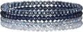 Noessla Beaded Boho Stretch Bracelet Colorful Stackable Crystal Beads Bracelets Trendy Costume Jewelry Mothers Day Gifts for Women