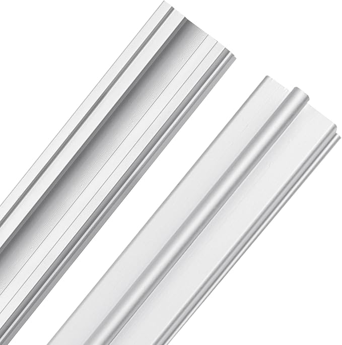 96" in 2 Sections of 48" Aluminum Sliding Screen Door Track, Sliding Door - Image 4
