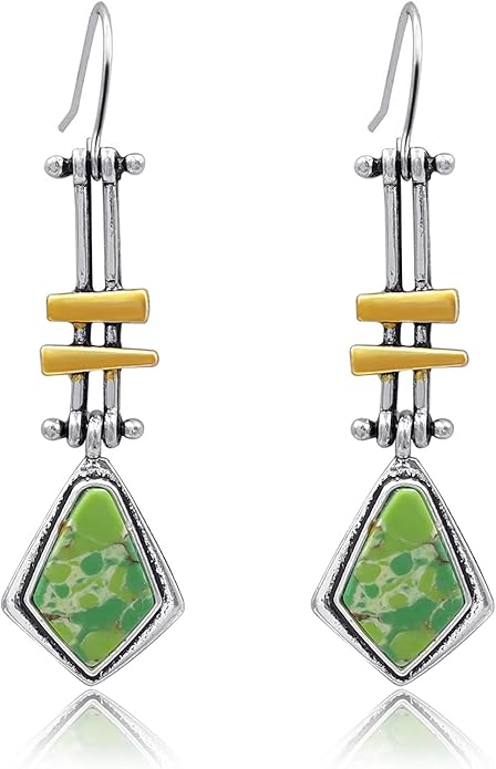 Silver Handmade Boho Earrings Dangle Earrings for Women