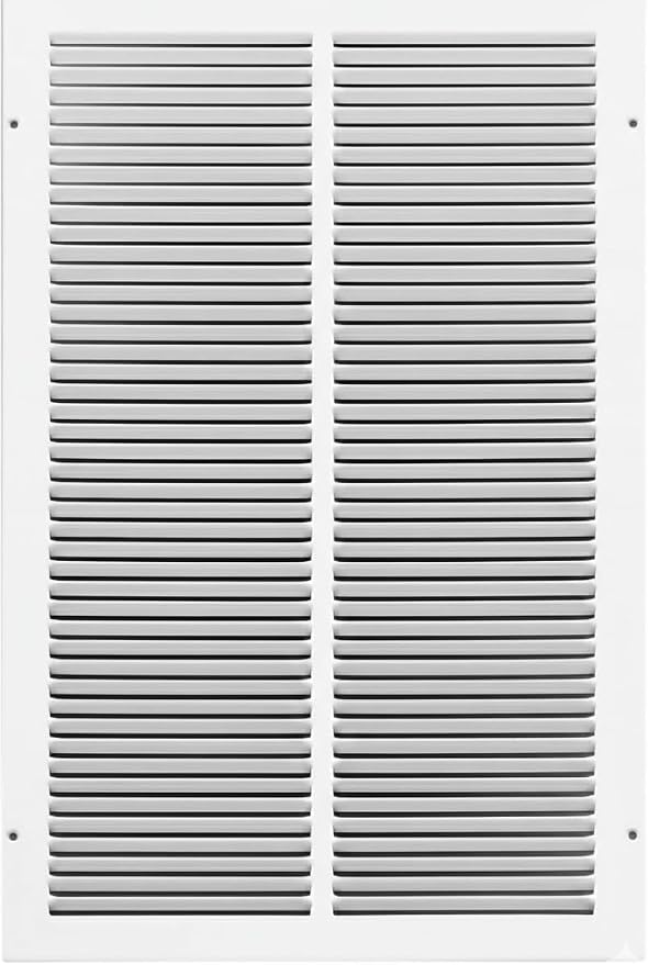 16 x 25 Inch Return Air Vent Cover, Solid Steel HVAC Grille by SierraGrates
