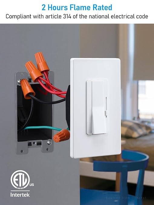 LEONLITE 6-Pack 20 Cubic Inch Single Gang Old Work Electrical Outlet Box | - Image 5