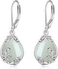 POPLYKE Celtic Filigree Teardrop Drop Dangle Earrings Sterling Silver Leverback Earrings Jewelry for Women