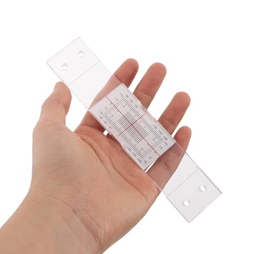 2pcs Portable Acrylic Crack Measuring Gauge - Image 4