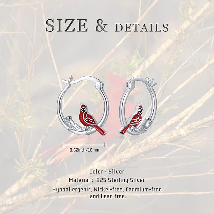 JUSTKIDSTOY Hypoallergenic Panda/Unicorn/Hummingbird/Dolphin Hoop Earrings for Women 925 Sterling Silver Animal Huggie Hoop Earrings Jewelry Gifts for Sensitive Ears